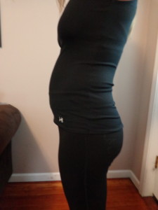 25 weeks and 2 days, belly is growing!