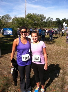 My friend Megan and I after the walk!